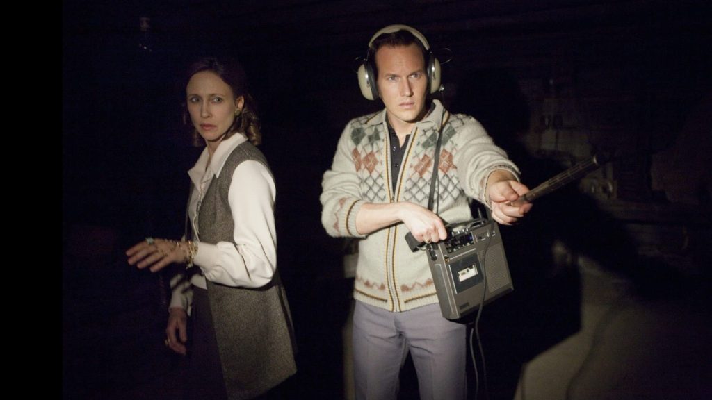 Vera Farmiga as Lorraine and Patrick Wilson as Ed in The Conjuring