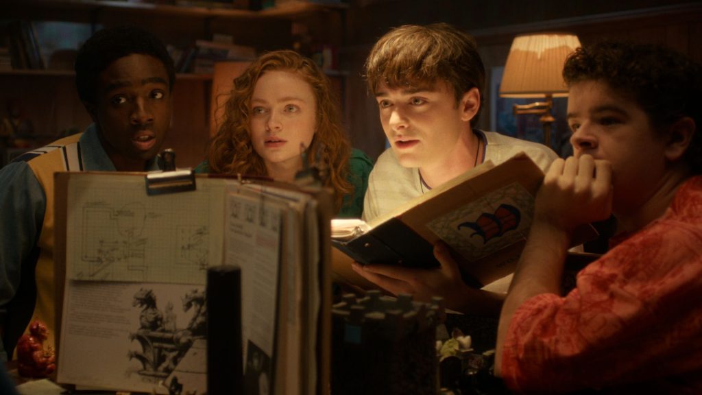 In the age of the TikTok fan theory, Conformity Gate is no surprise – but it's distracting from a fitting Stranger Things finale Caleb McLaughlin as Lucas, Sadie Sink as Max, Noah Schnapp as Will, and Gaten Matarazzo as Dustin in Stranger Things season 5