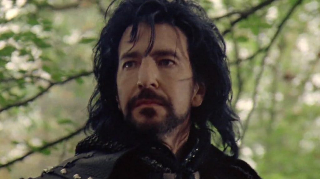 Alan Rickman as the Sheriff of Nottingham in Robin Hood: Prince of Thieves