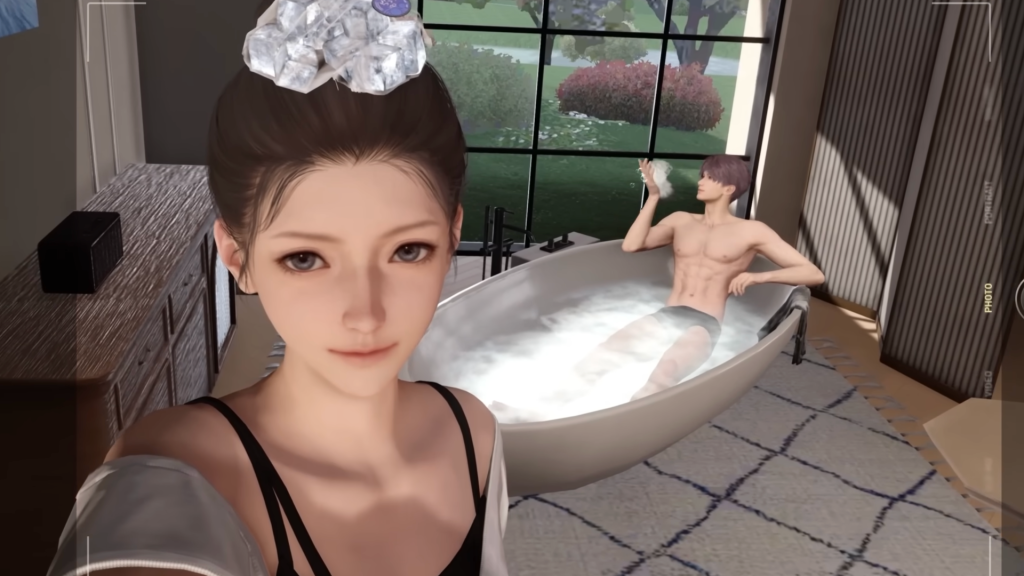 Desperate for a guy who stinks a little, fans of one of the most popular RPGs in the world can't believe update makes love interests take a shower: "I blocked the door to the bathroom" A screenshot shows a Love and Deepspace main character taking a selfie with Rafayel as he sits in the bathtub