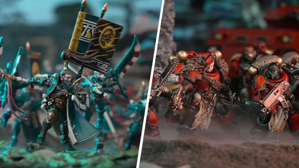 A "Space Marine-Killer," Custodes, pirates, and everything else revealed at the New Year Warhammer Preview 2026 Aeldari Corsairs and Red Corsairs divided by a white line