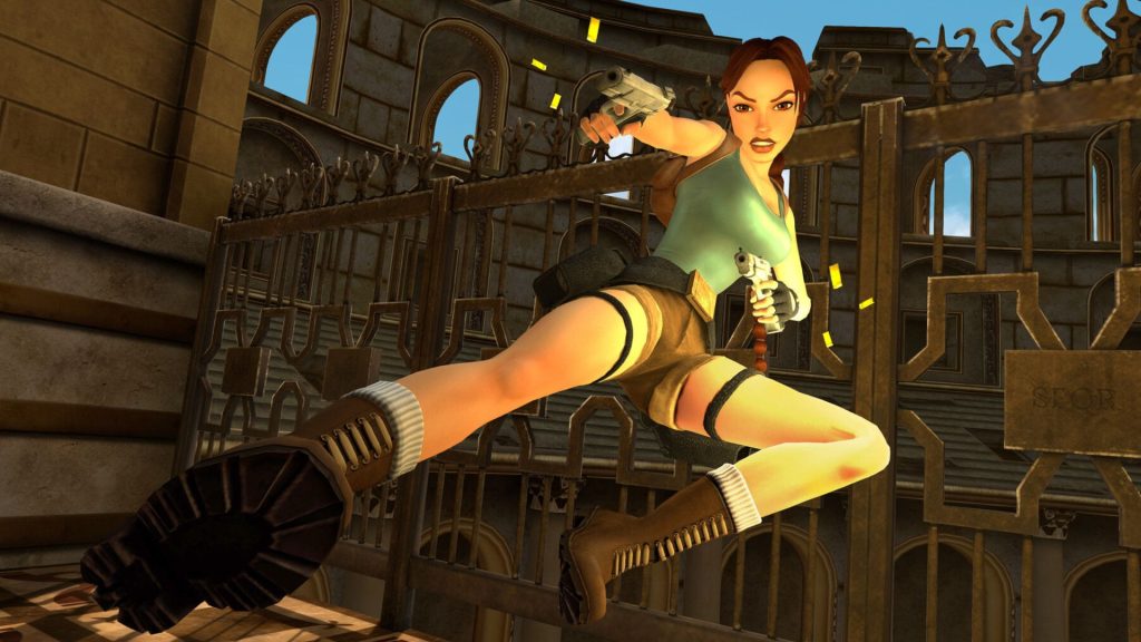 Looks like Prime Video's Tomb Raider TV show is giving us classic Lara Croft, as the streamer unveils Sophie Turner's red-spectacled hero A screenshot of Lara Croft during the Tomb Raider IV-VI Remastered bundle.