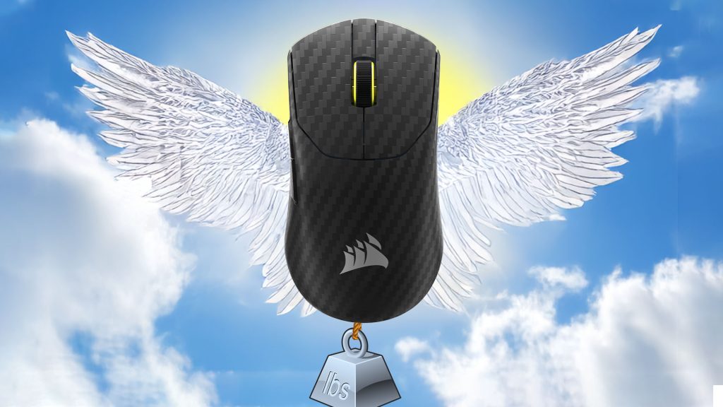 Corsair just made a gaming mouse out of ultra light and strong carbon fiber, but it's 20g heavier than before Corsair just made a gaming mouse out of ultra light and strong carbon fiber, but it's 20g heavier than before