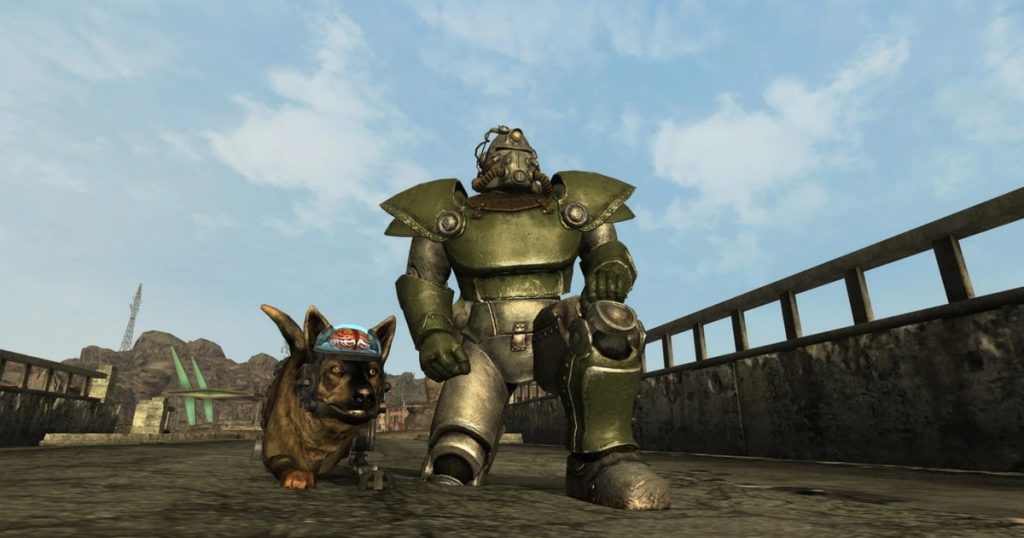 Fallout New Vegas now has sneaky dogs thanks to a mod, so you and your pooch can patiently pad past predators