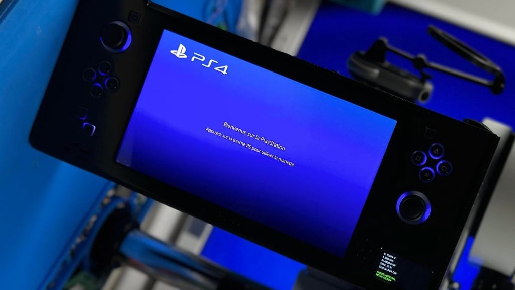 As PlayStation handheld rumours continue, a modder has built a handheld PS4 that can run for up to three hours