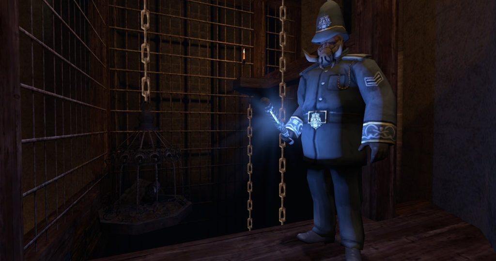 Gloomwood rings in the new year with a very vertical update filled with piggish cops and a useful new gun