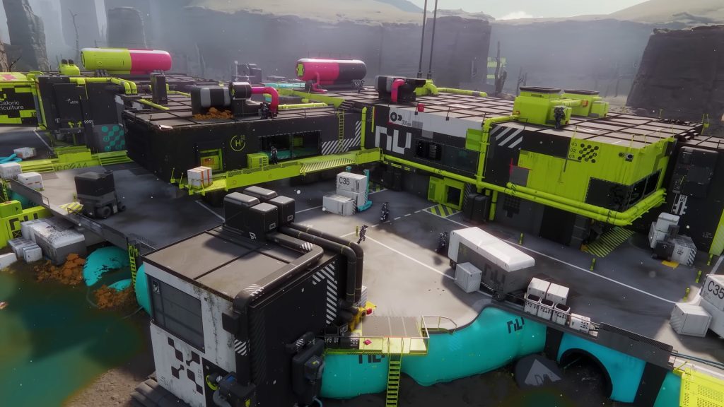 Marathon map - all zones and locations