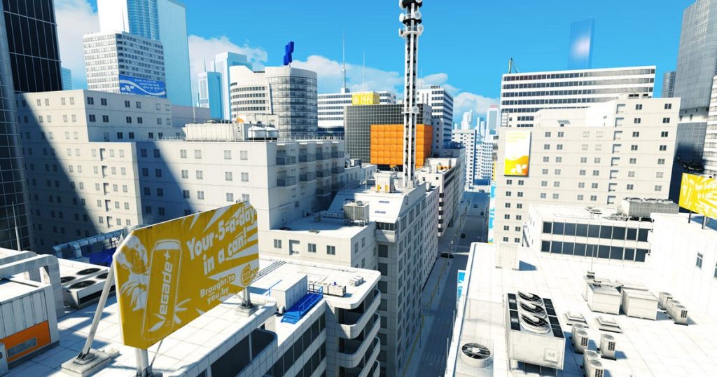 Mirror's Edge's iconic art style? Yeah, turns out it was sort of an accident Mirror's Edge's iconic art style? Yeah, turns out it was sort of an accident