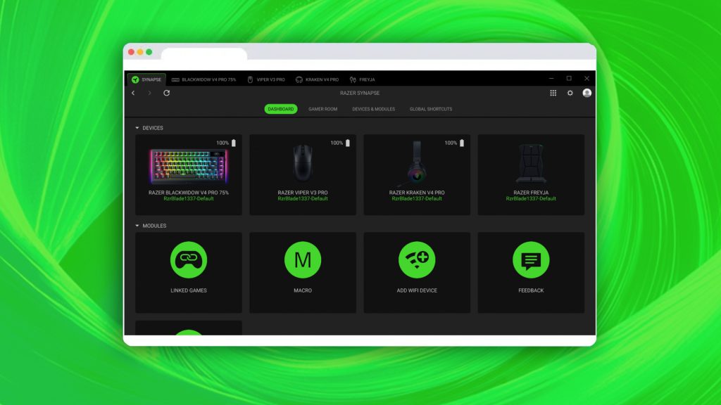 Razer finally makes its Synapse configuration software available via a web browser, but there's a catch