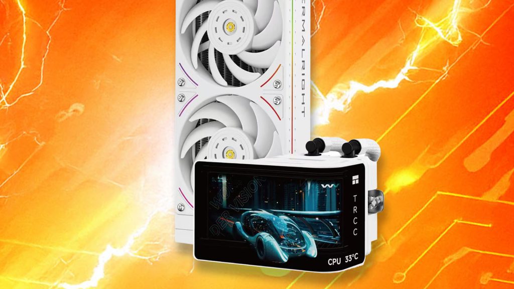 This great value Thermalright CPU cooler with a curved screen is an even better deal at 20% off