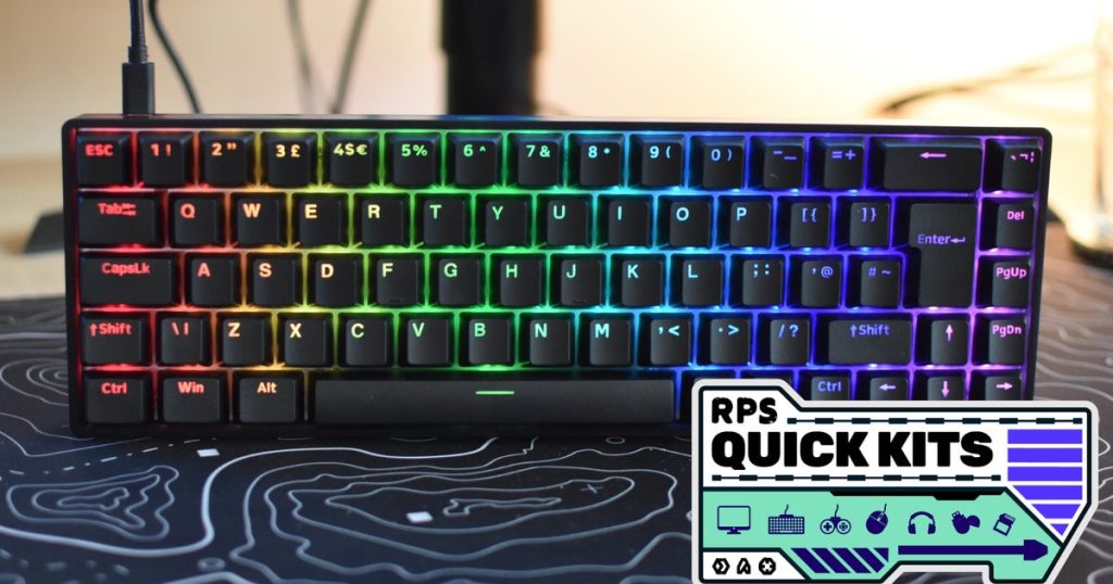 QPAD Flux 65 Model 5 gaming keyboard review