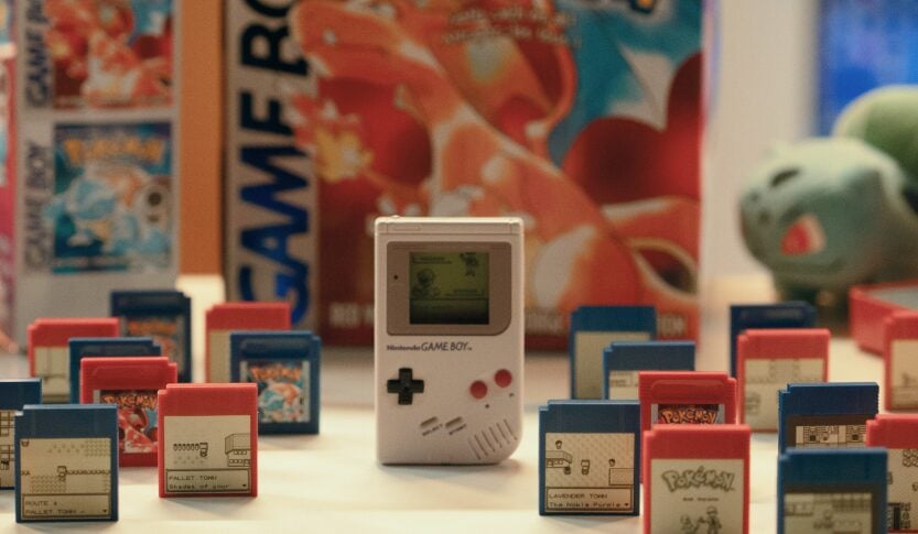 The Pokémon Company is releasing a mini Game Boy that plays Pokémon music by swapping 45 cartridges The Pokémon Company is releasing a mini Game Boy that plays Pokémon music by swapping 45 cartridges