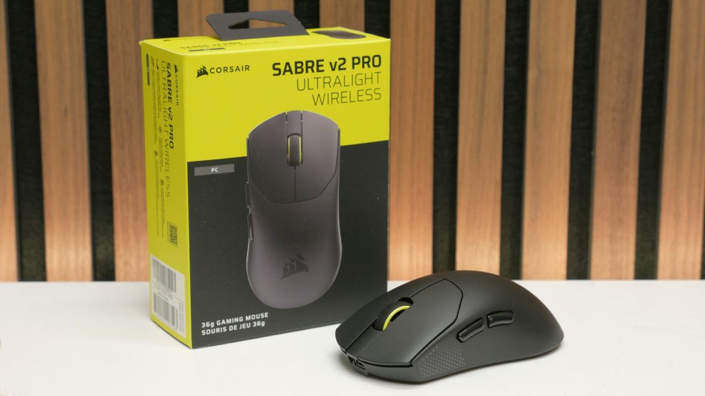 Corsair Sabre V2 Pro Ultralight Wireless review - a nearly perfect ultra light gaming mouse