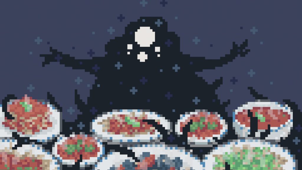 A dev made their own little Factorio about feeding a monster instead of growing a factory, and the name Snacktorio is just one clever part of its Steam Next Fest demo Snacktorio