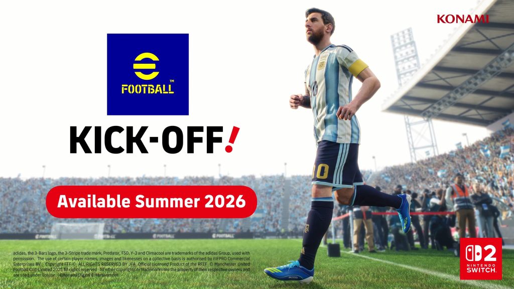 Switch 2 is getting an eFootball spin-off this summer called eFootball Kick-Off