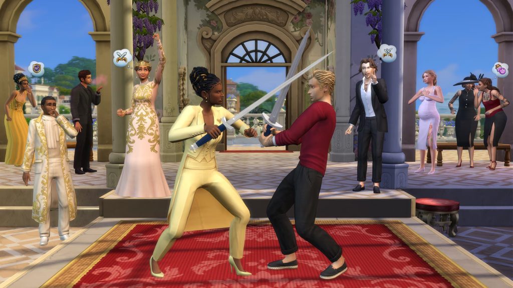 Sims 4 Royalty and Legacy release time in all regions