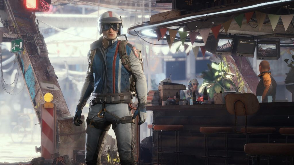 "I think Speranza is heavily underutilized": Arc Raiders boss wants to see more social elements and thinks the main city is ripe for "something else" A player in the hub of Arc Raiders