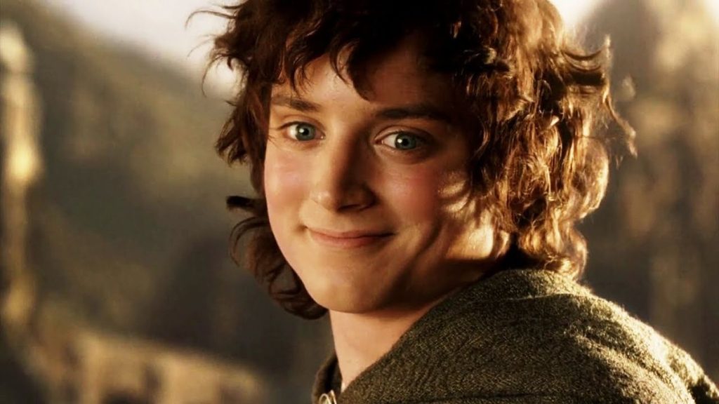 Frodo says goodbye at the end of The Lord of the Rings: The Return of the King