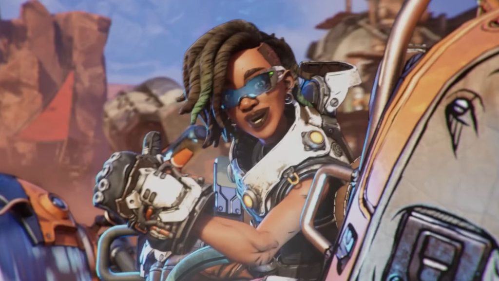Borderlands 4 Harlowe in a buggy