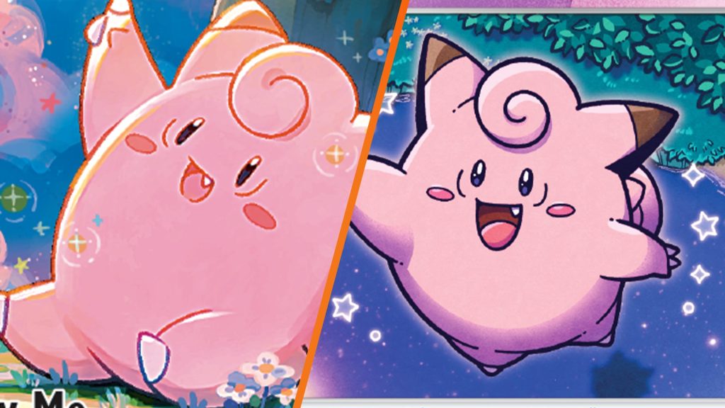 Exclusive: Get your first look at the new Clefairy cards in Pokémon TCG Perfect Order
