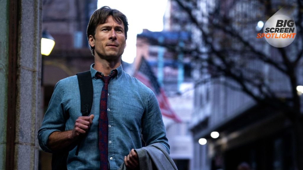 Glen Powell as Becket in How to Make a Killing