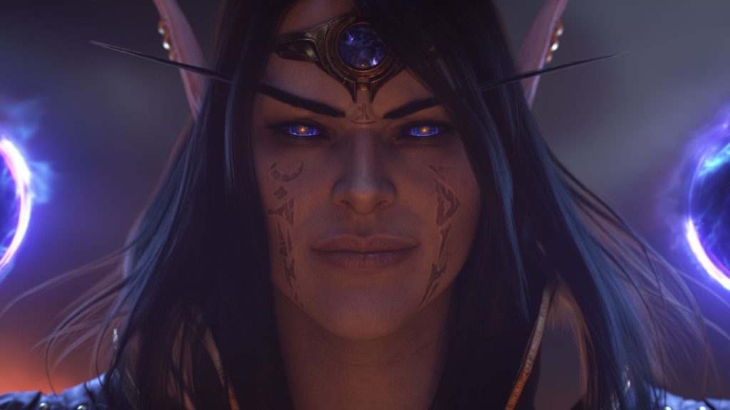 Xal'atath smugly grins in the World of Warcraft: Midnight cinematic 'Immolation'