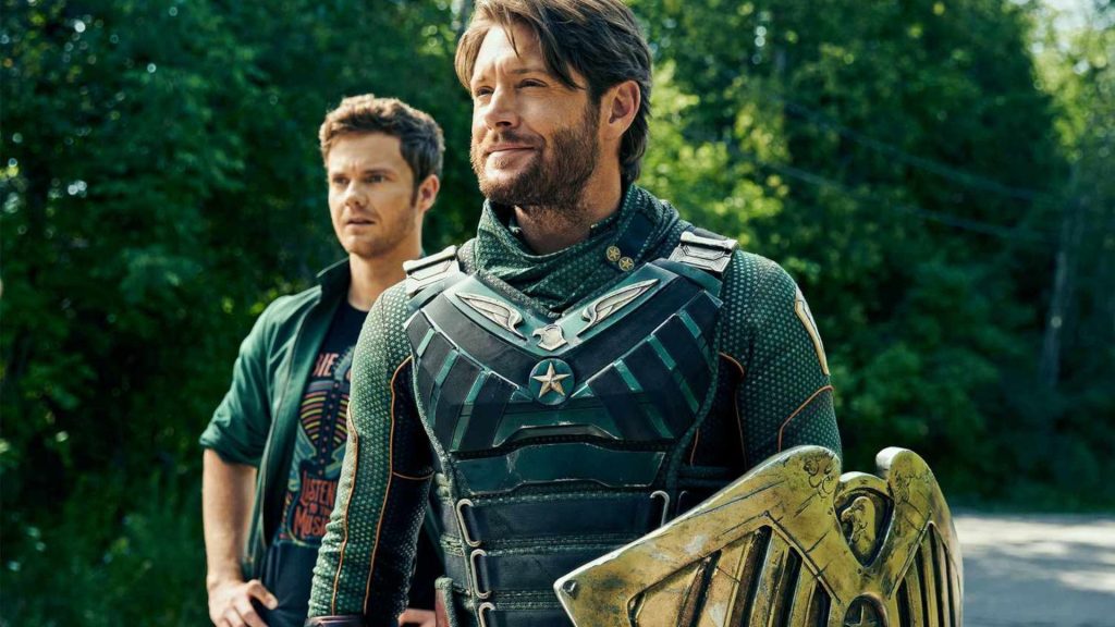 Jack Quaid and Jared Padalecki in The Boys