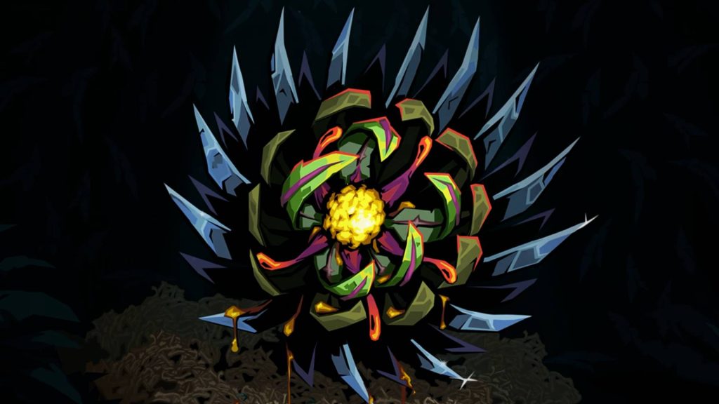 What does the Colossal Flower do in Slay the Spire 2?