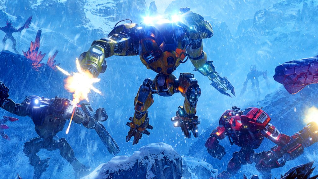 The Riftbreaker's explosive blend of co-op base building and Diablo-style action is free to try right now