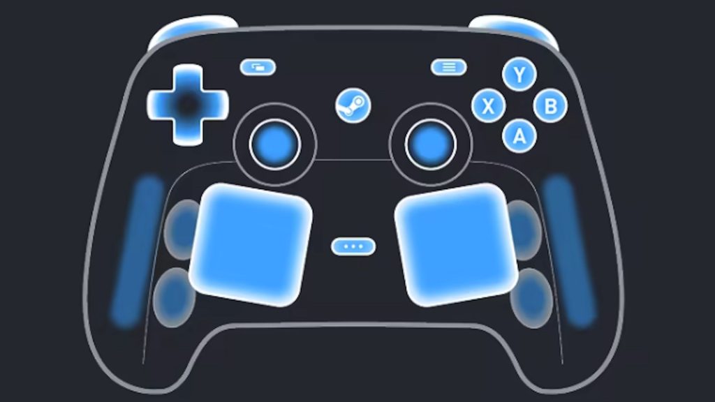 Valve's new Steam Controller launches May 4 at $99, and it will be a zoo without pre-orders Steam Controller with blue frame