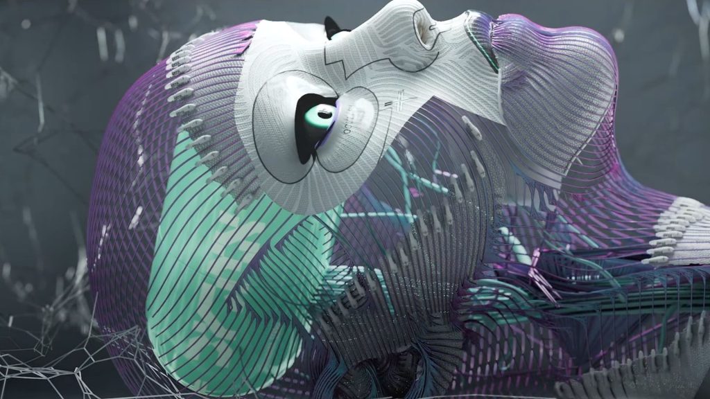 Marathon automaton looking up