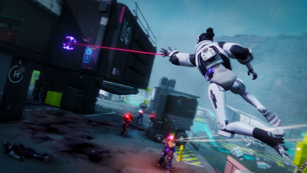 As Marathon faces the kind of cheat users Destiny 2 fans know all too well, Bungie promises "we have a zero-tolerance policy" and that anti-cheat improvements are on the way Marathon Thief shell using grappling device