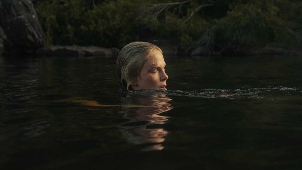 Charlize Theron swims in new Netflix movie Apex