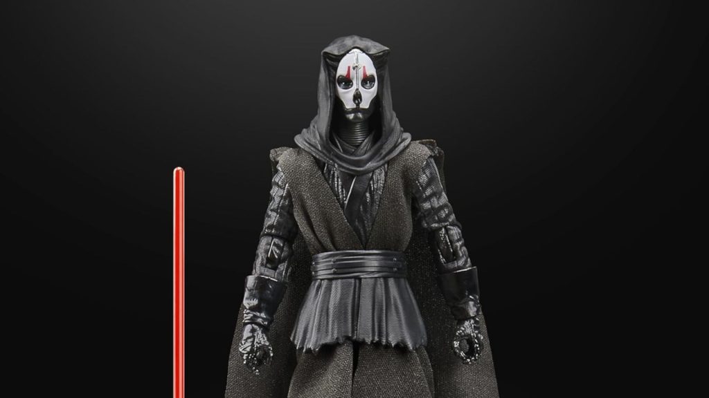 These Star Wars action figures are causing a stir, and they're up for pre-order now Darth Nihilus and a red lightsaber against a dark background