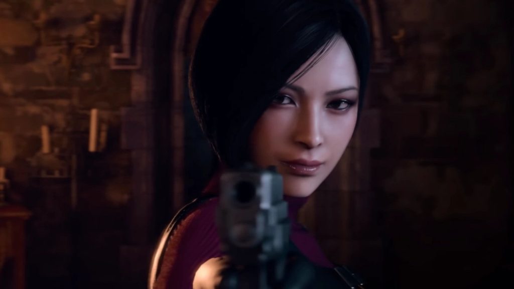 The clip of Resident Evil 2's Ada Wong actor teasing the characters return is a dud, as it actually surfaced from a fan's Cameo request Resident Evil 4