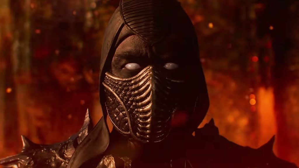 New Mortal Kombat 2 trailer goes full side-scroller with actual levels from the game and confirms Sub-Zero's transformation into Noob Saibot Close up Noob Saibot's face in Mortal Kombat 2 trailer