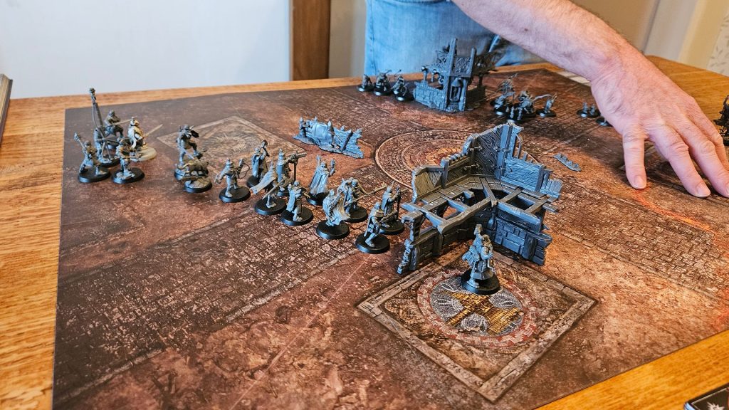 A game of Spearhead - City of Ash in progress.