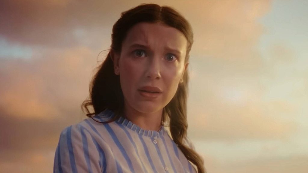 Millie Bobby Brown as Enola Holmes in Netflix's 2026 teaser