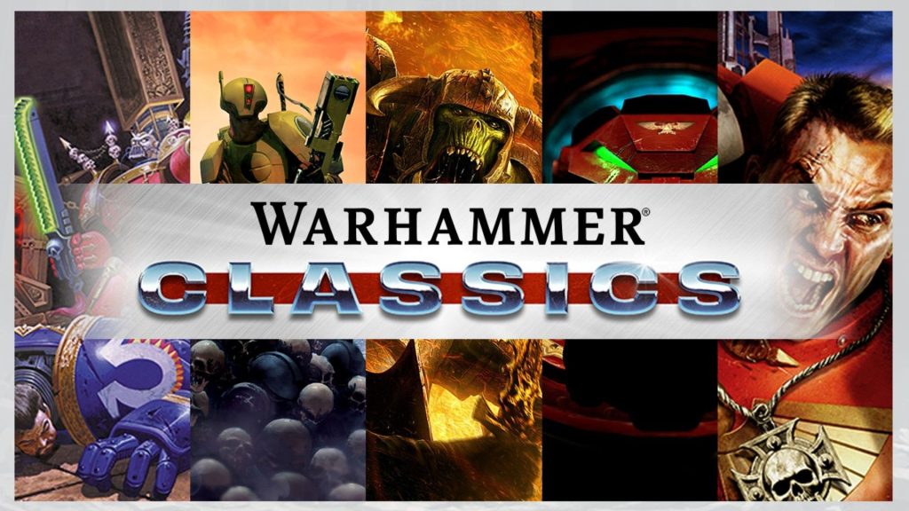 Warhammer Classics brings over 20 RTS, FPS, and fantasy football games from the last 30 years to Steam "to safeguard this legacy for future generations" Key art for Warhammer Classics, with the collection's logo sprawled over a split image of five different Warhammer games.