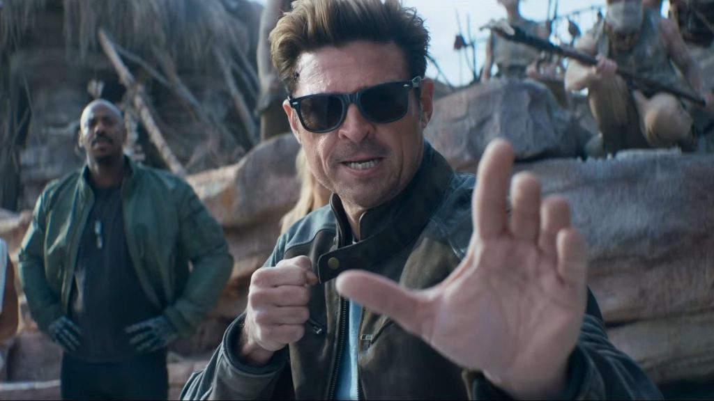 Karl Urban as Johnny Cage is ready to fight in the Mortal Kombat 2 trailer