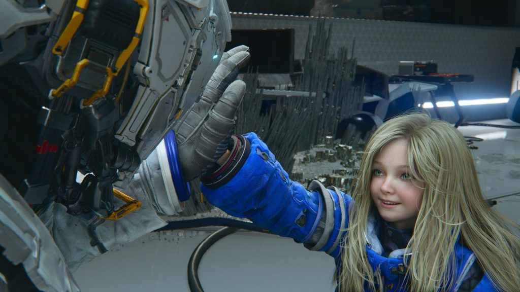 Pragmata screenshot taken on PS5