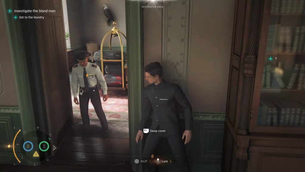 007 First Light: Laundry Room door code