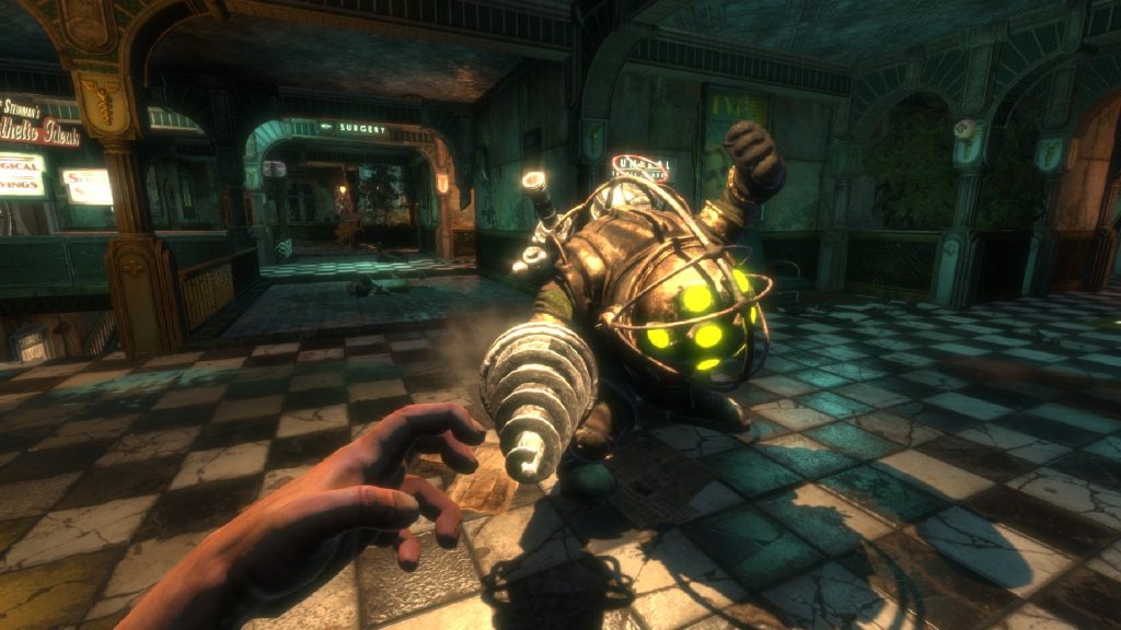 A big daddy in Bioshock