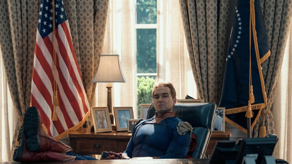 Homelander in the Oval Office in The Boys season 5