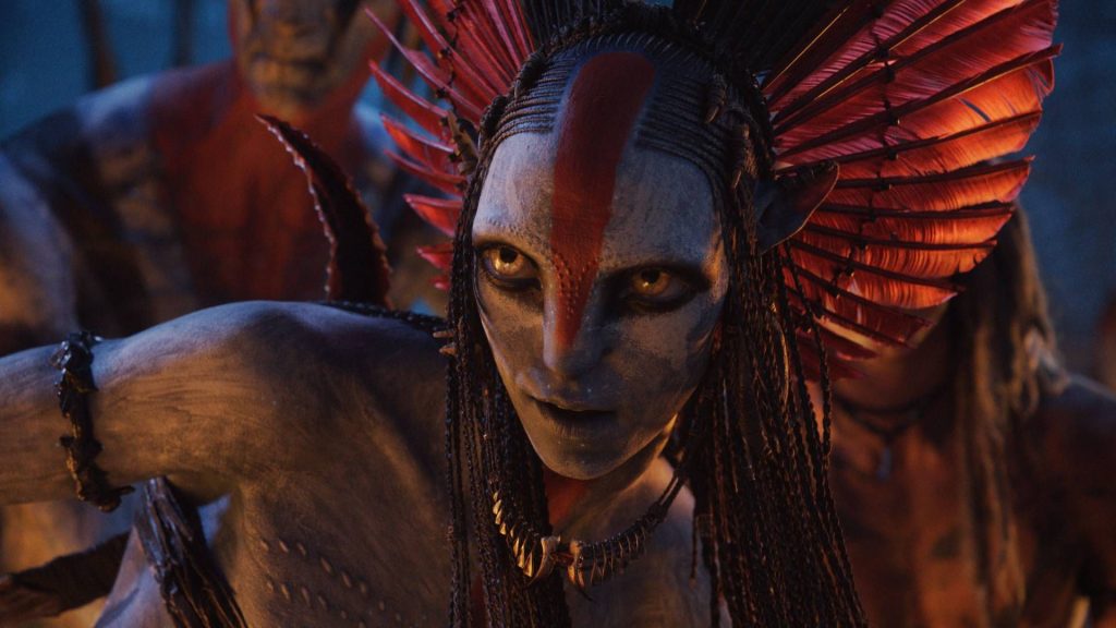 Oona Chaplin as Varang in Avatar: Fire and Ash