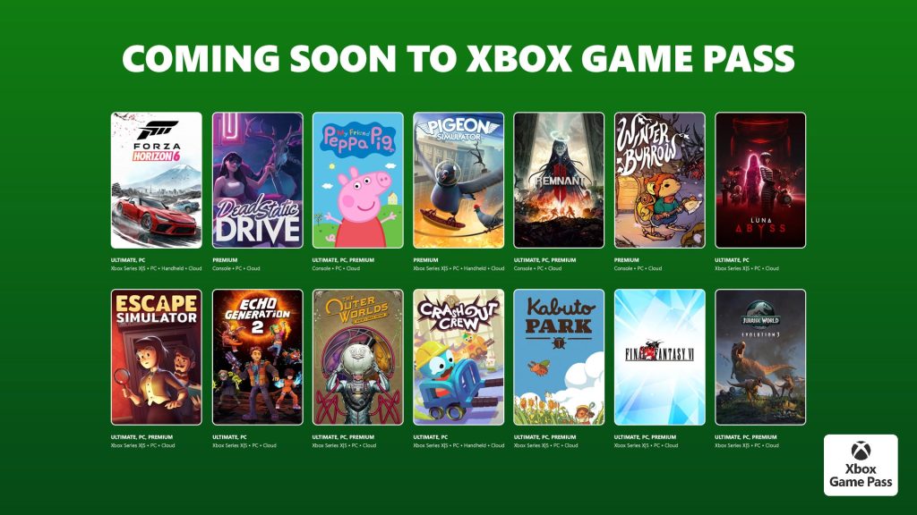 Xbox Game Pass titles for the rest of May have been revealed
