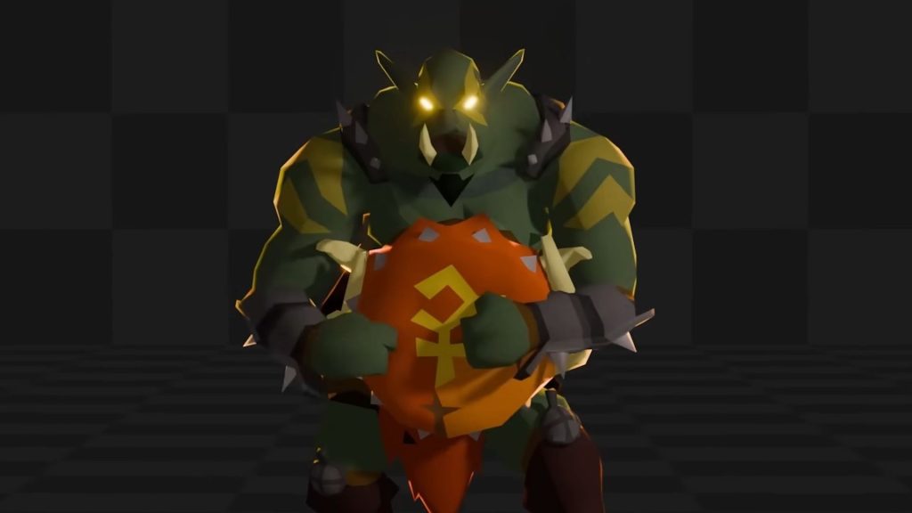 Old School RuneScape goblin raid boss