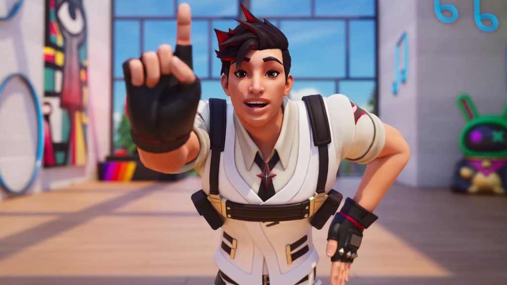 Fortnite character dancing