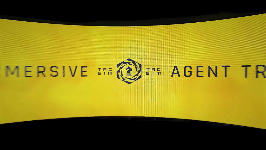 Tacsim logo and banner from 007 First Light
