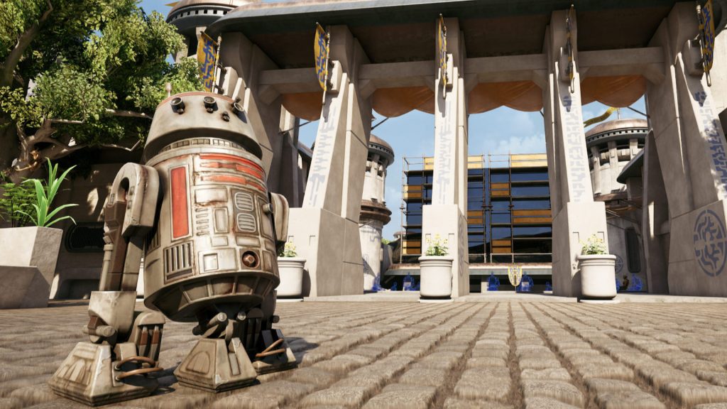 Fortnite's latest island lets you watch the first ten minutes of The Mandalorian and Grogu